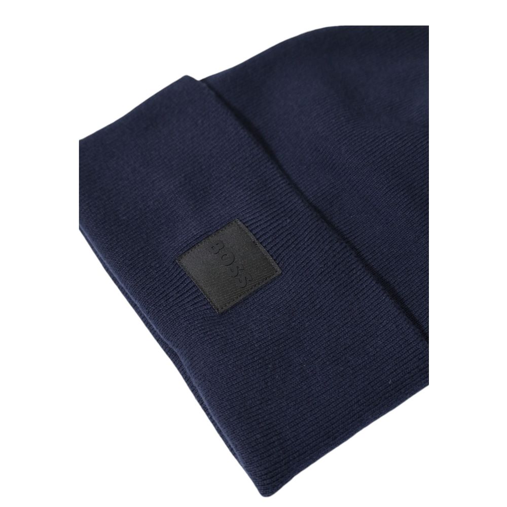 Hugo Boss Blue Cotton Hats & Cap