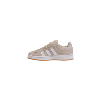 Adidas Beige Leather Sneaker