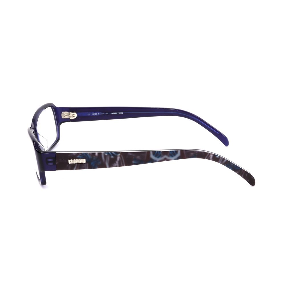 Emilio Pucci Blue Plastic Frames