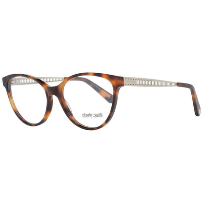 Roberto Cavalli Brown Metal And Plastic Frames