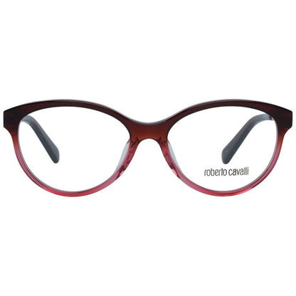 Roberto Cavalli Red Metal And Plastic Frames