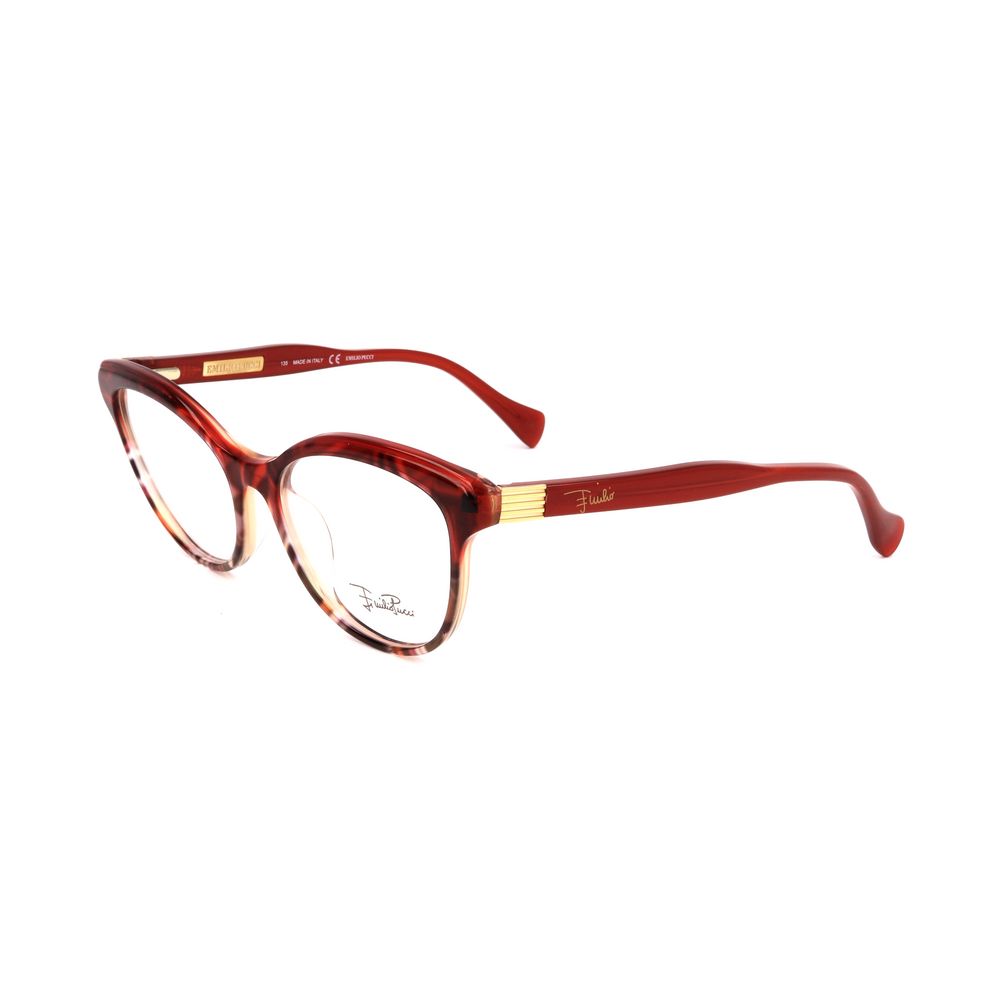 Emilio Pucci Red Plastic Frames