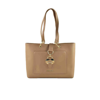 Love Moschino Beige Polyethylene Handbag