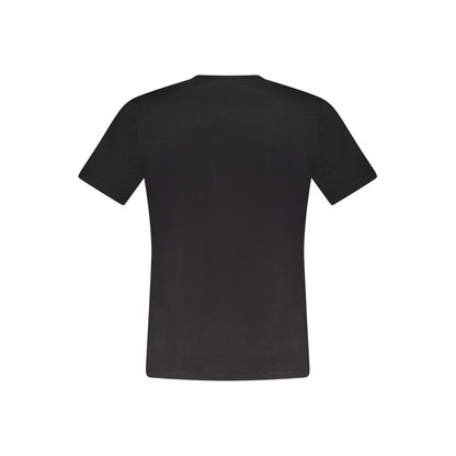 Guess Jeans Black Cotton T-Shirt