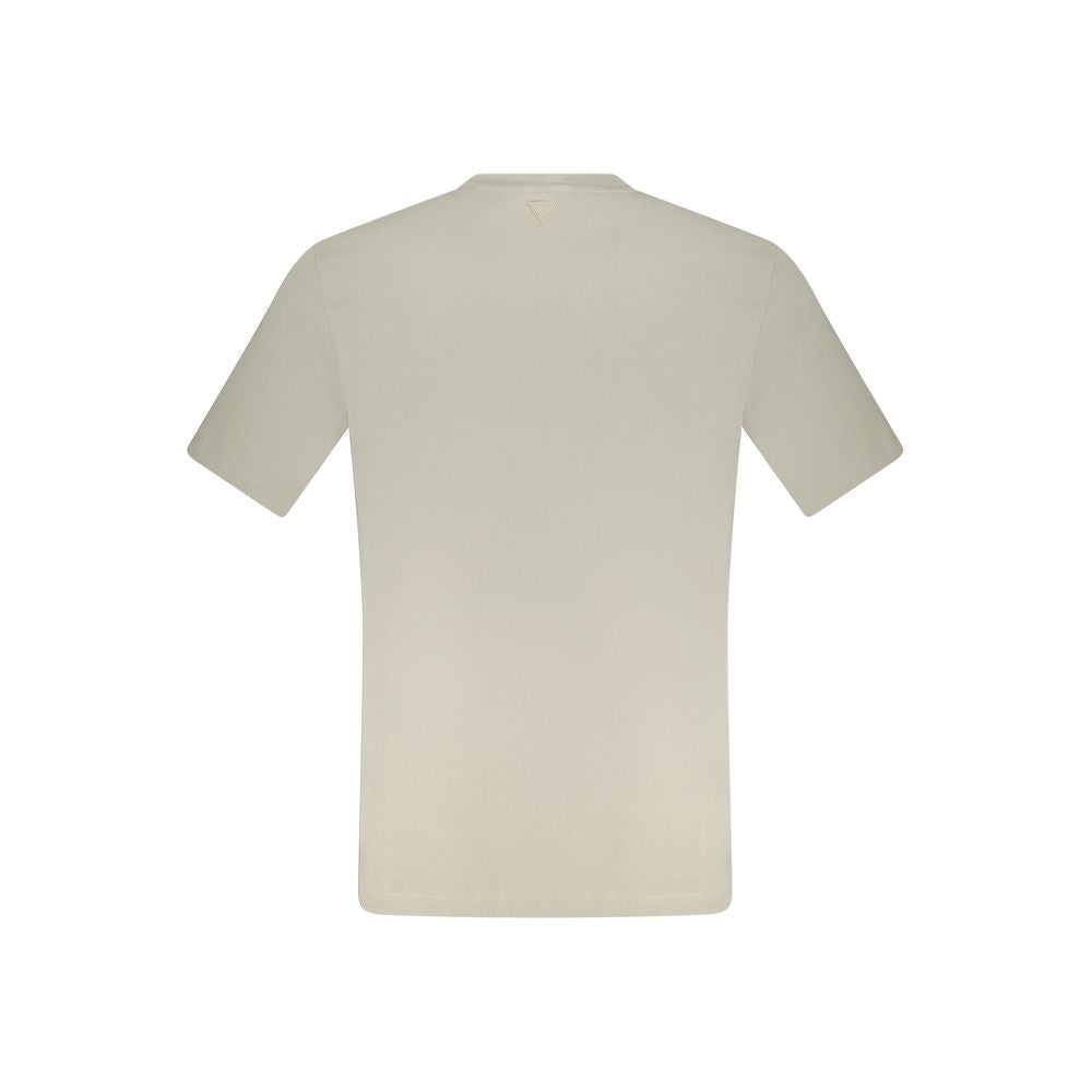 Guess Jeans Beige Cotton T-Shirt