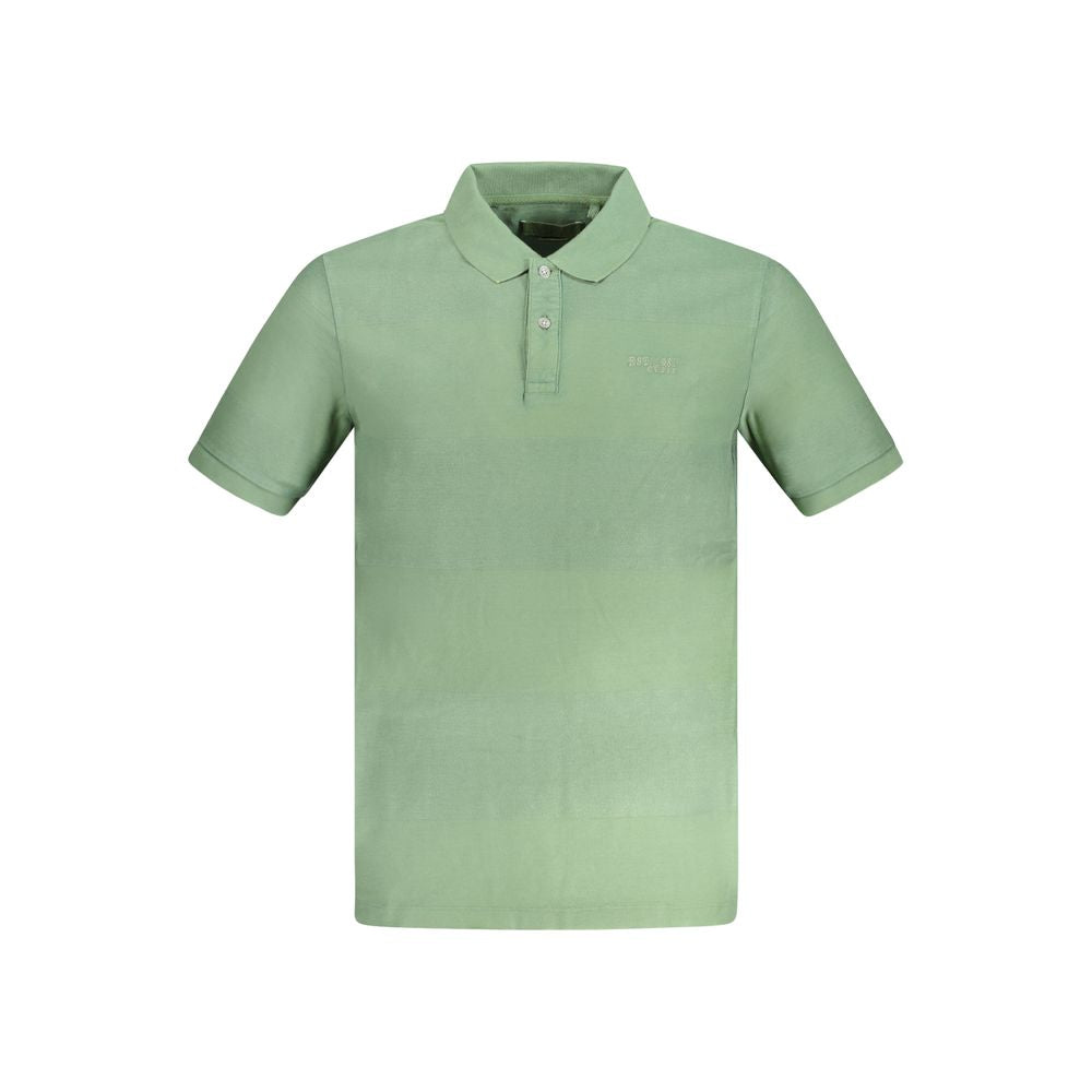 Guess Jeans Green Cotton Polo Shirt