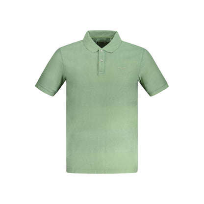 Guess Jeans Green Cotton Polo Shirt