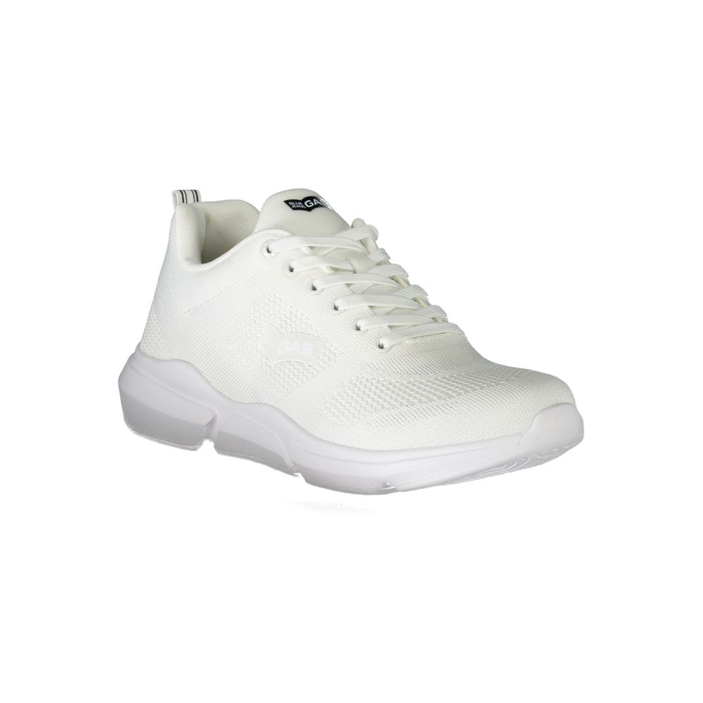 Gas White Polyester Sneaker