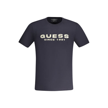 Guess Jeans Blue Cotton T-Shirt