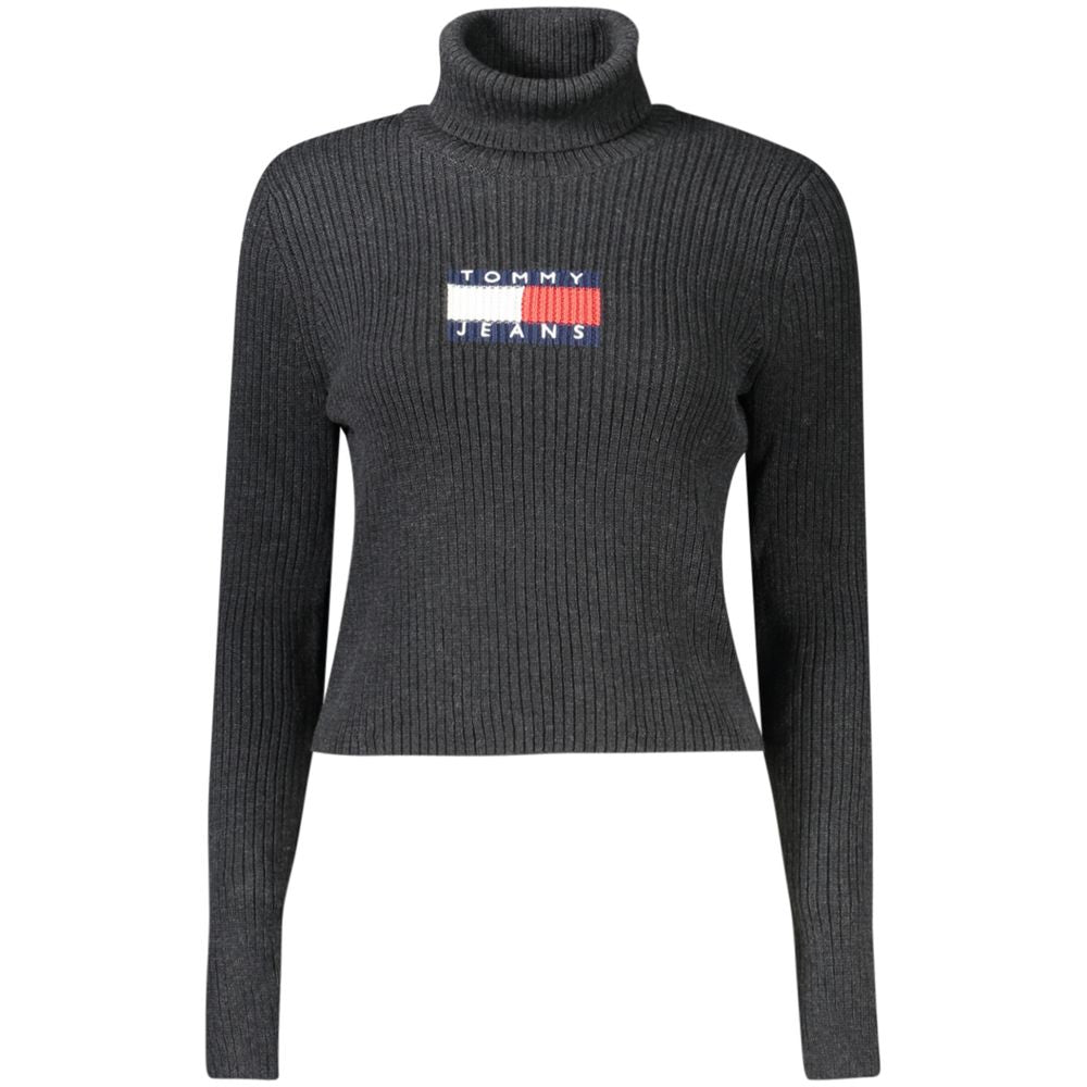 Tommy Hilfiger Black Wool Sweater