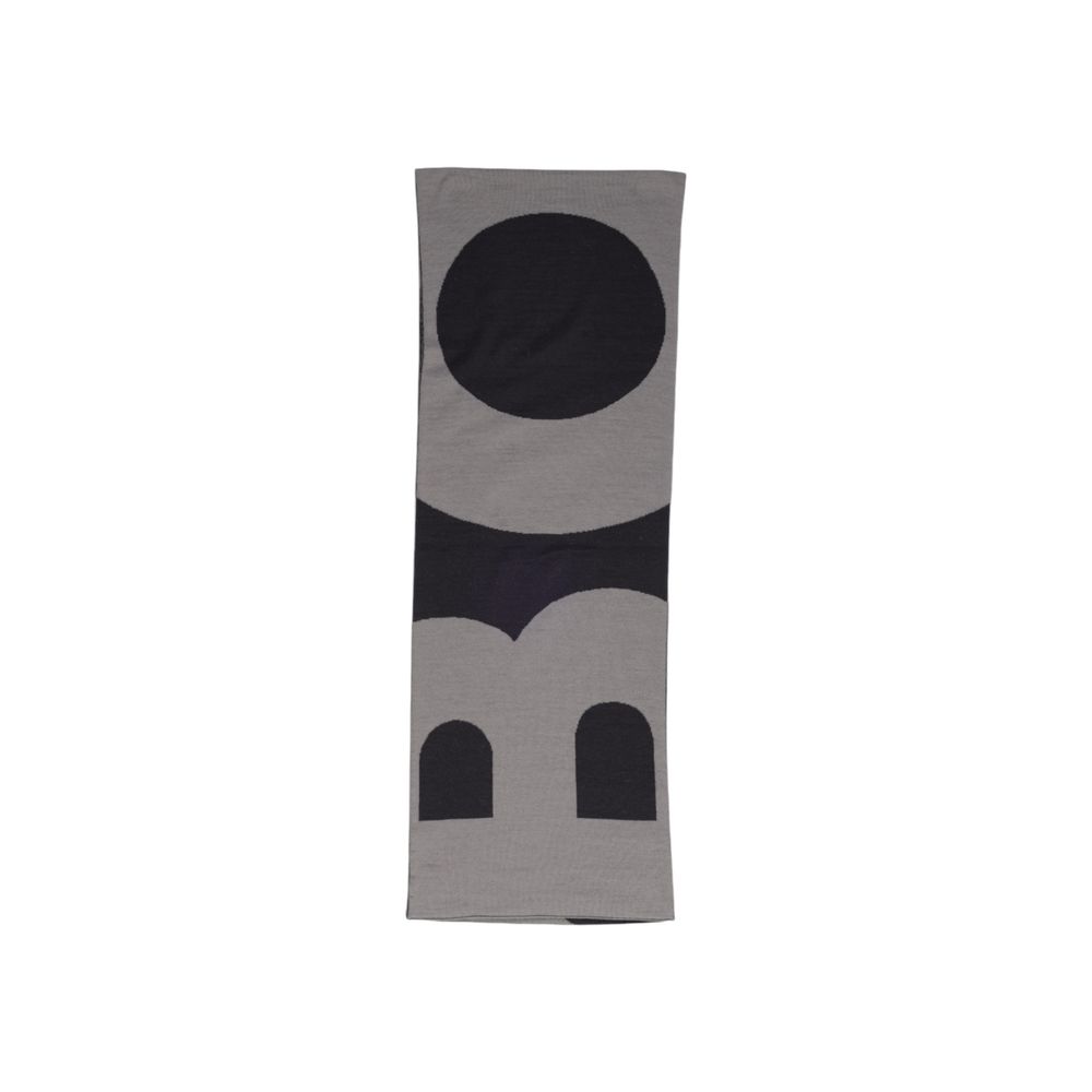 Hugo Boss Black Wool Scarf