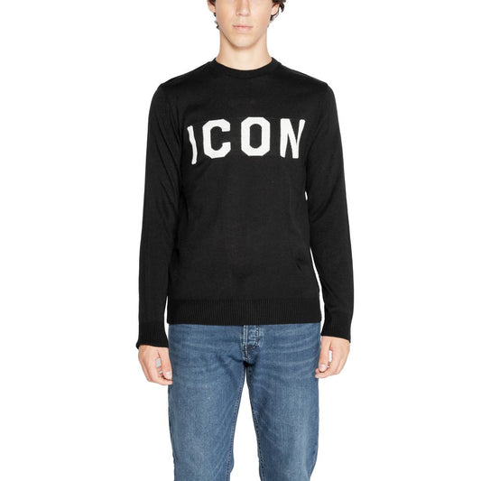 Icon Black Acrylic T-Shirt