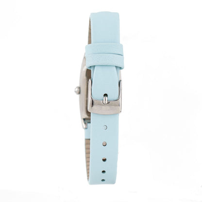 Chronotech Blue Leather Watch