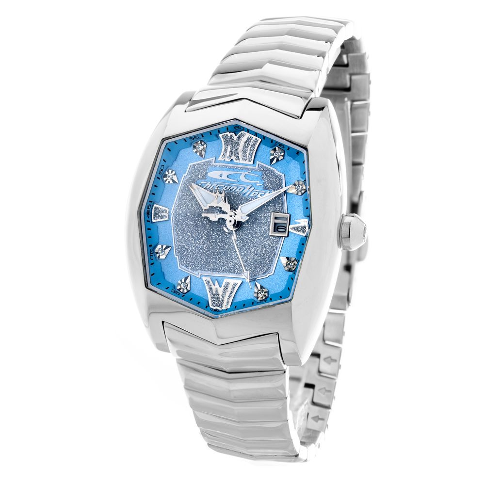 Chronotech Silver Steel Watch