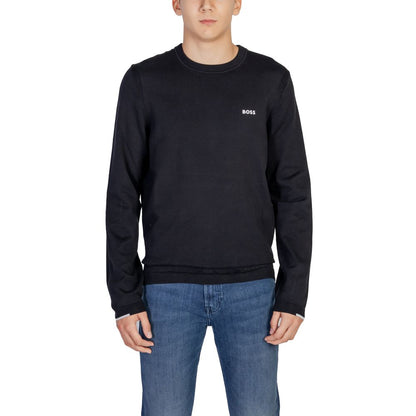 Hugo Boss Black Cotton T-Shirt