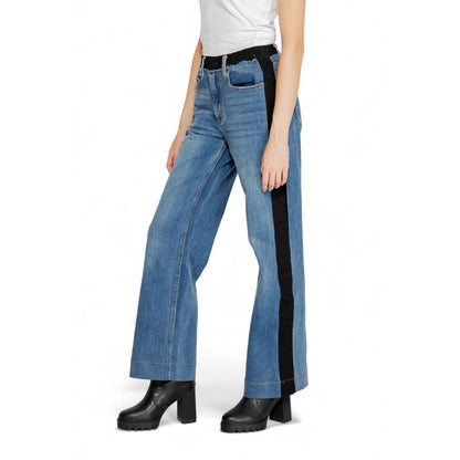 Desigual Blue Cotton Jeans & Pant