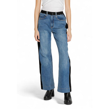 Desigual Blue Cotton Jeans & Pant