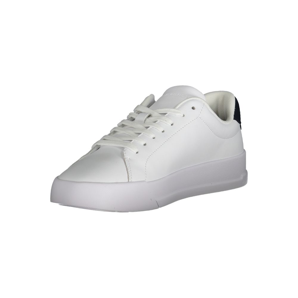 Tommy Hilfiger White Polyester Sneaker