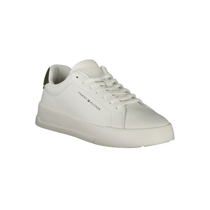 Tommy Hilfiger White Polyester Sneaker