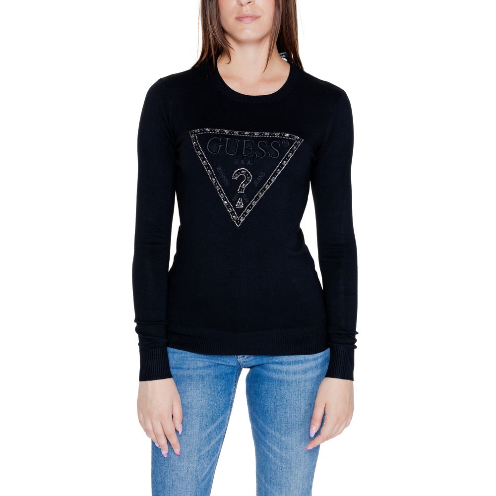 Guess Black Viscose Tops & T-Shirt