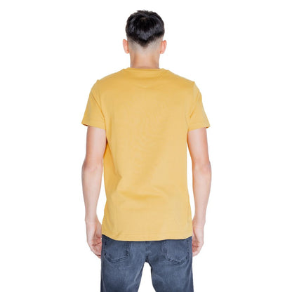 Tommy Hilfiger Yellow Cotton T-Shirt