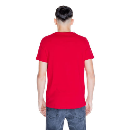 Tommy Hilfiger Red Cotton T-Shirt