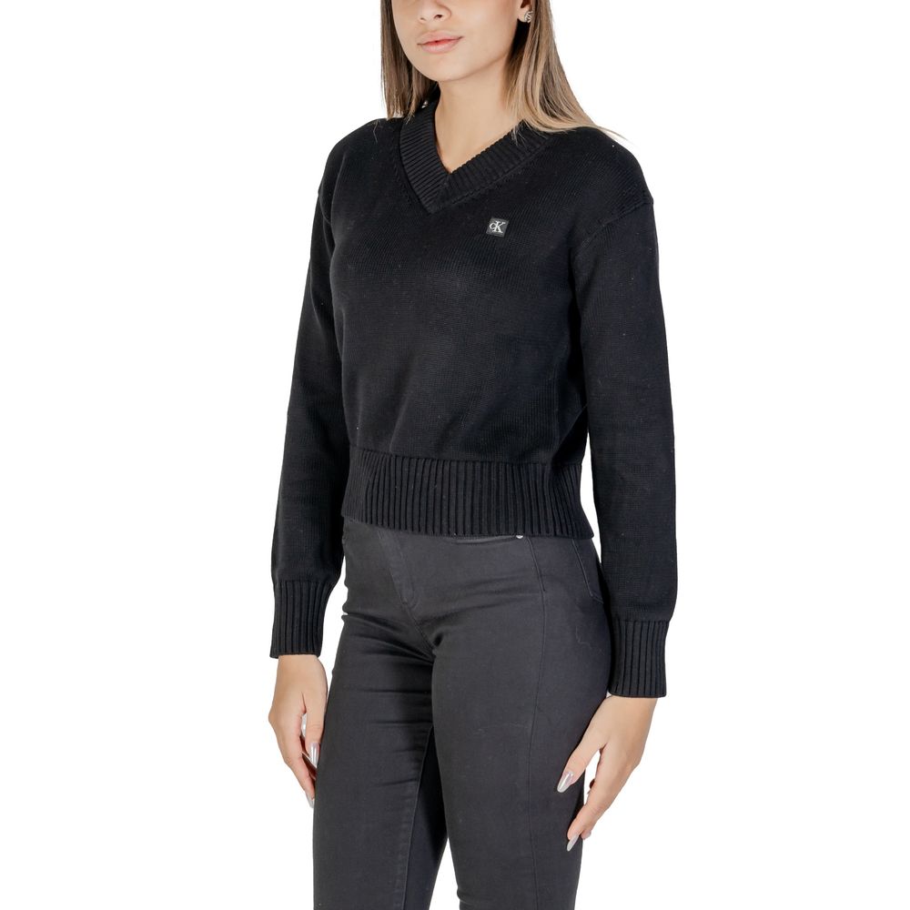 Calvin Klein Jeans Black Cotton Sweater