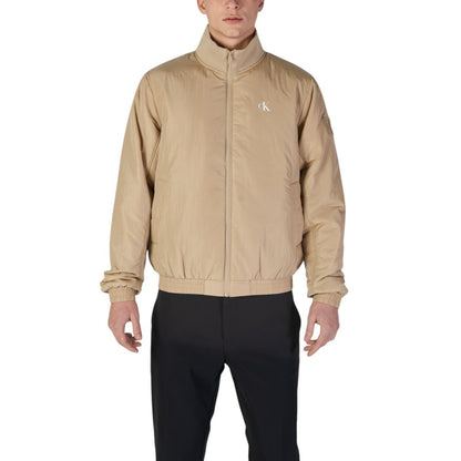 Calvin Klein Jeans Beige Polyamide Jacket