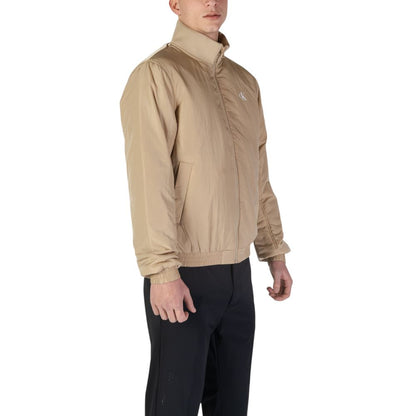 Calvin Klein Jeans Beige Polyamide Jacket