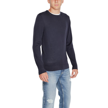 Calvin Klein Jeans Blue Recycled Wool T-Shirt