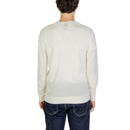 Calvin Klein Jeans Cream Recycled Wool T-Shirt