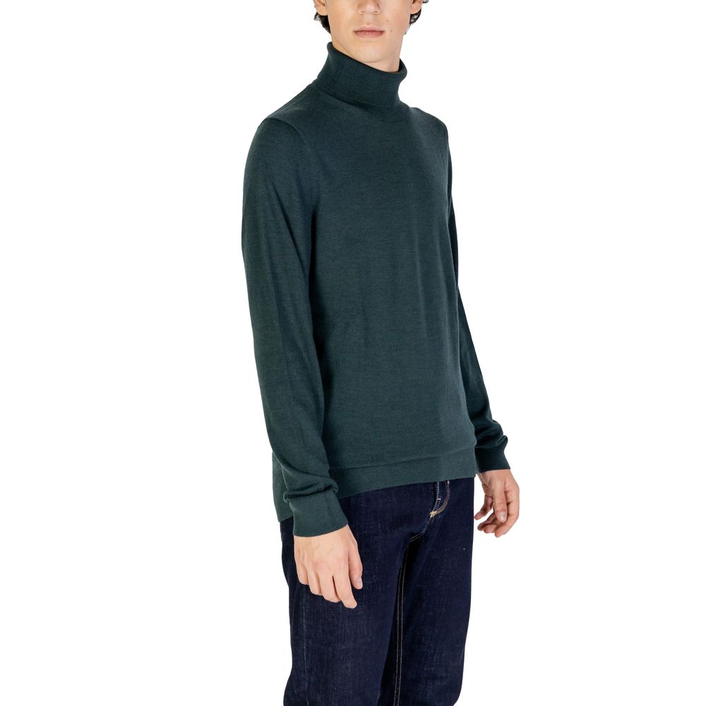 Calvin Klein Green Wool Sweater