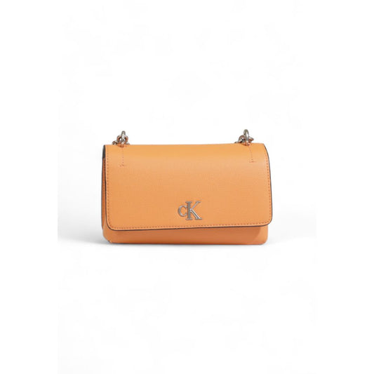 Calvin Klein Jeans Orange Recycled Polyester Handbag