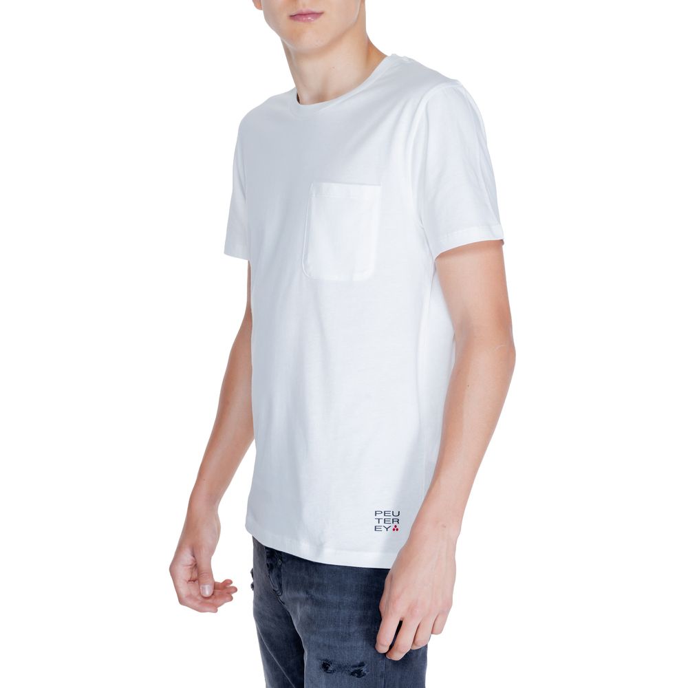 Peuterey White Cotton T-Shirt