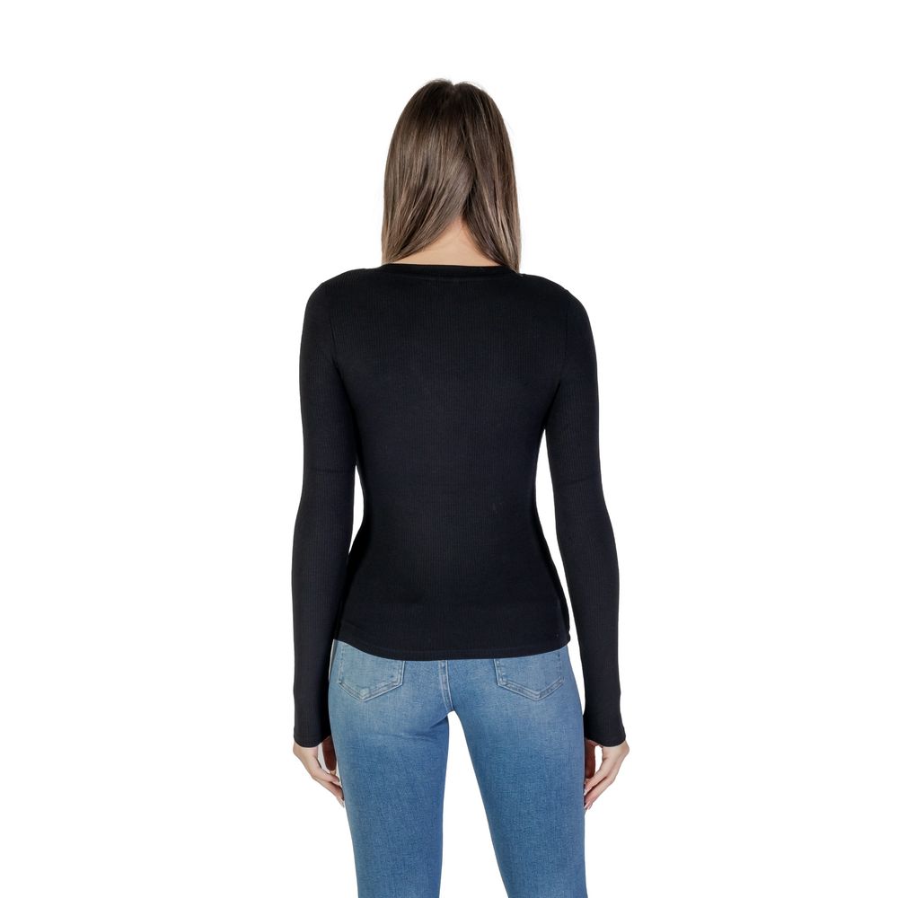 Guess Black Viscose Tops & T-Shirt