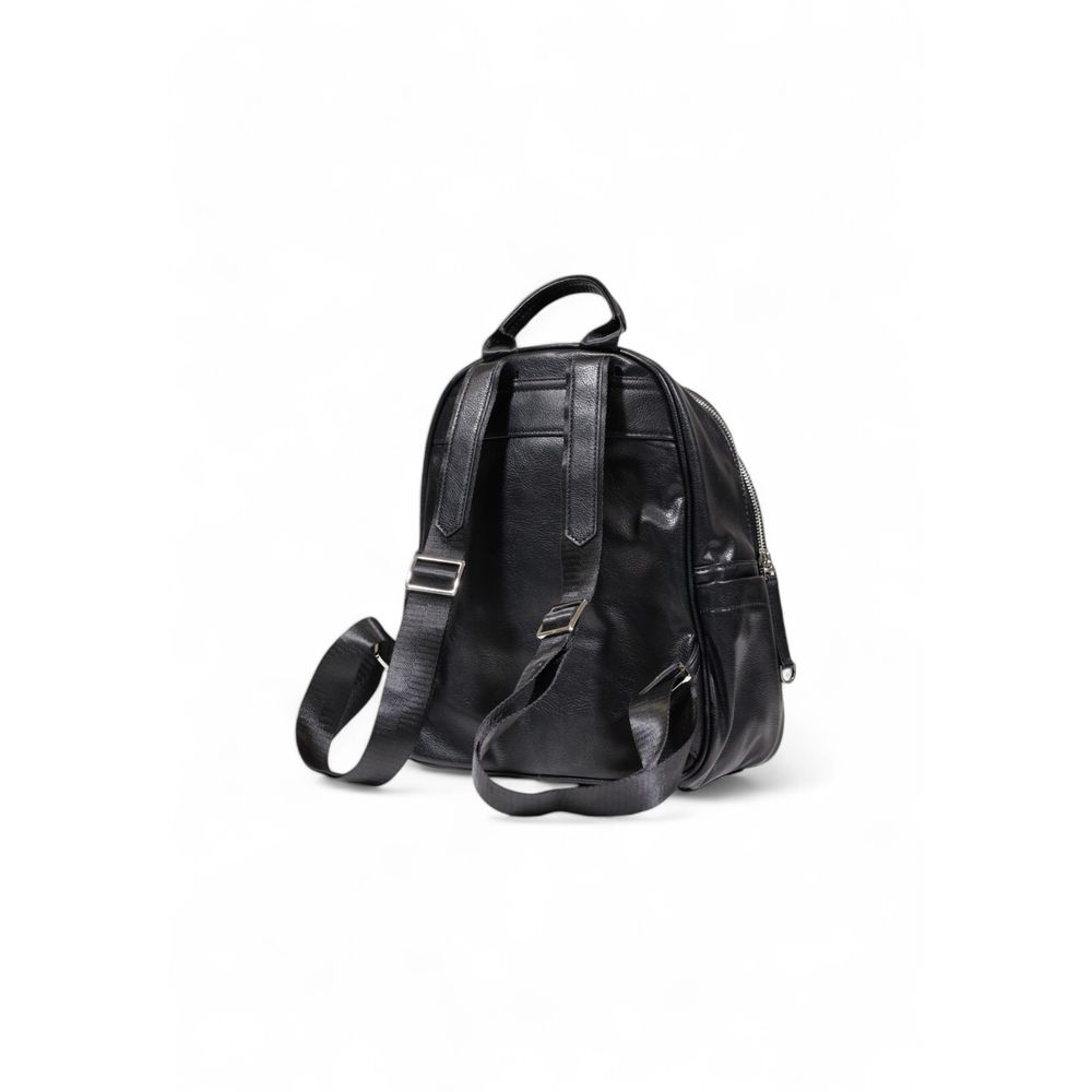 Replay Black Polyester Backpack