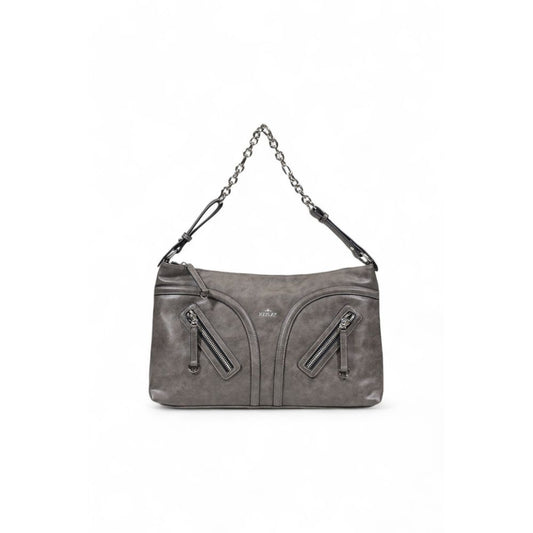 Replay Gray Polyester Handbag