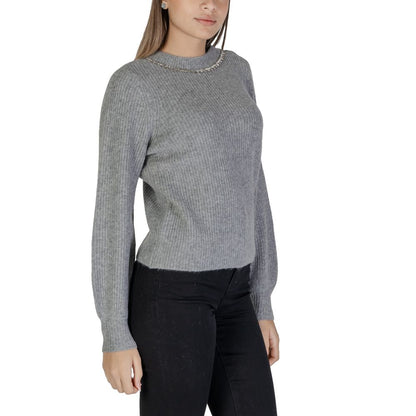 Only Gray Recycled Polyester Sweater