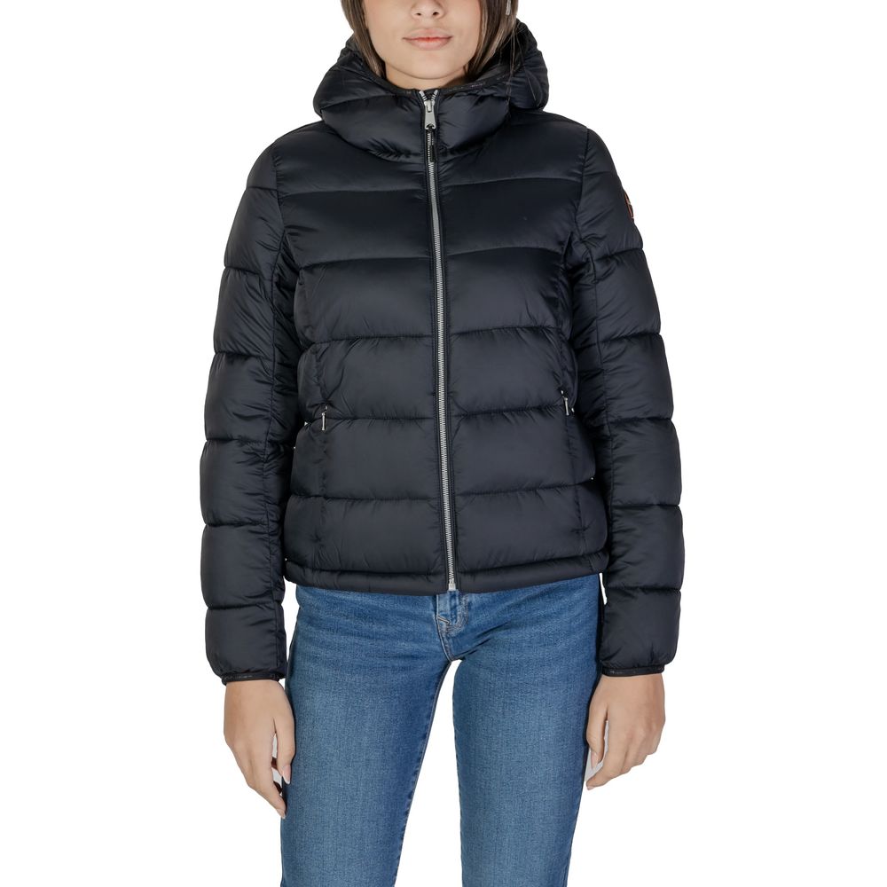 Napapijri Black Polyamide Jackets & Coat