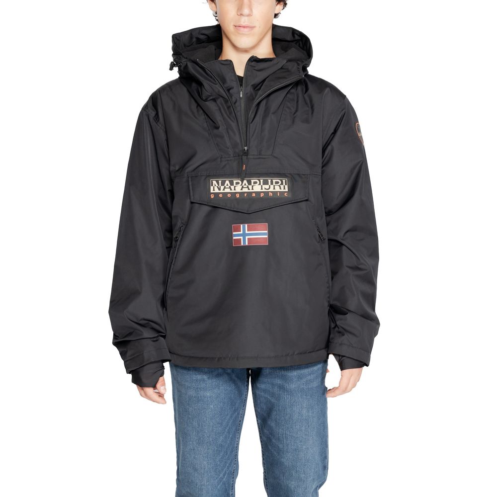 Napapijri Black Polyester Jacket