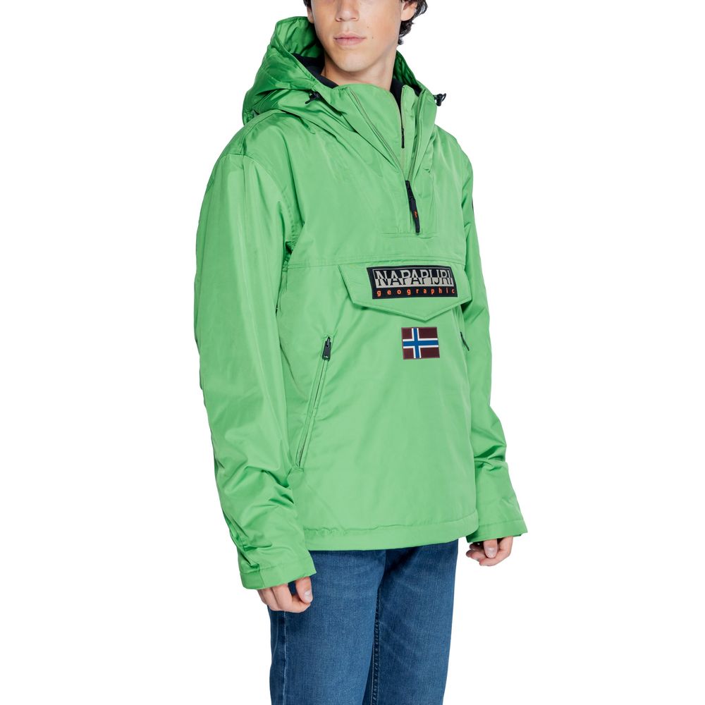 Napapijri Green Polyester Jacket