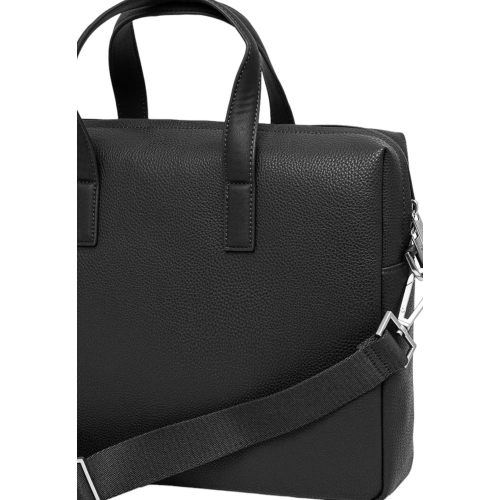 Calvin Klein Black Recycled Polyester Bag