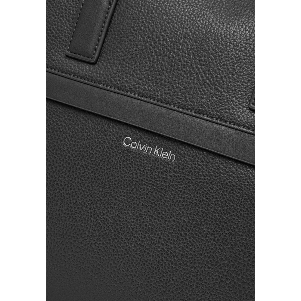 Calvin Klein Black Recycled Polyester Bag