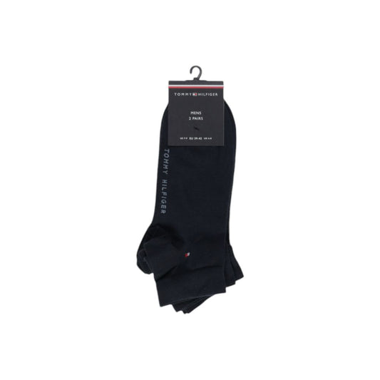 Tommy Hilfiger Black Cotton Sock