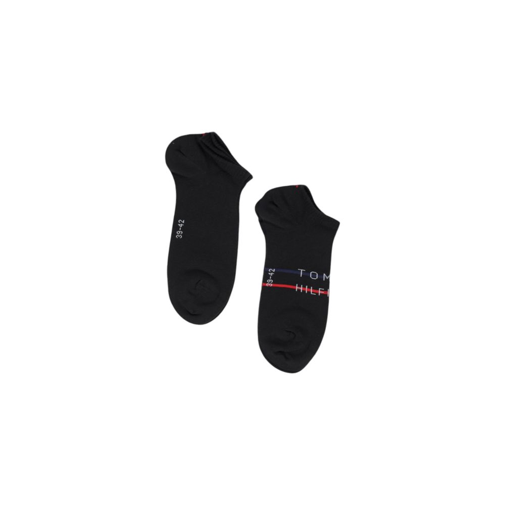 Tommy Hilfiger Black Cotton Sock