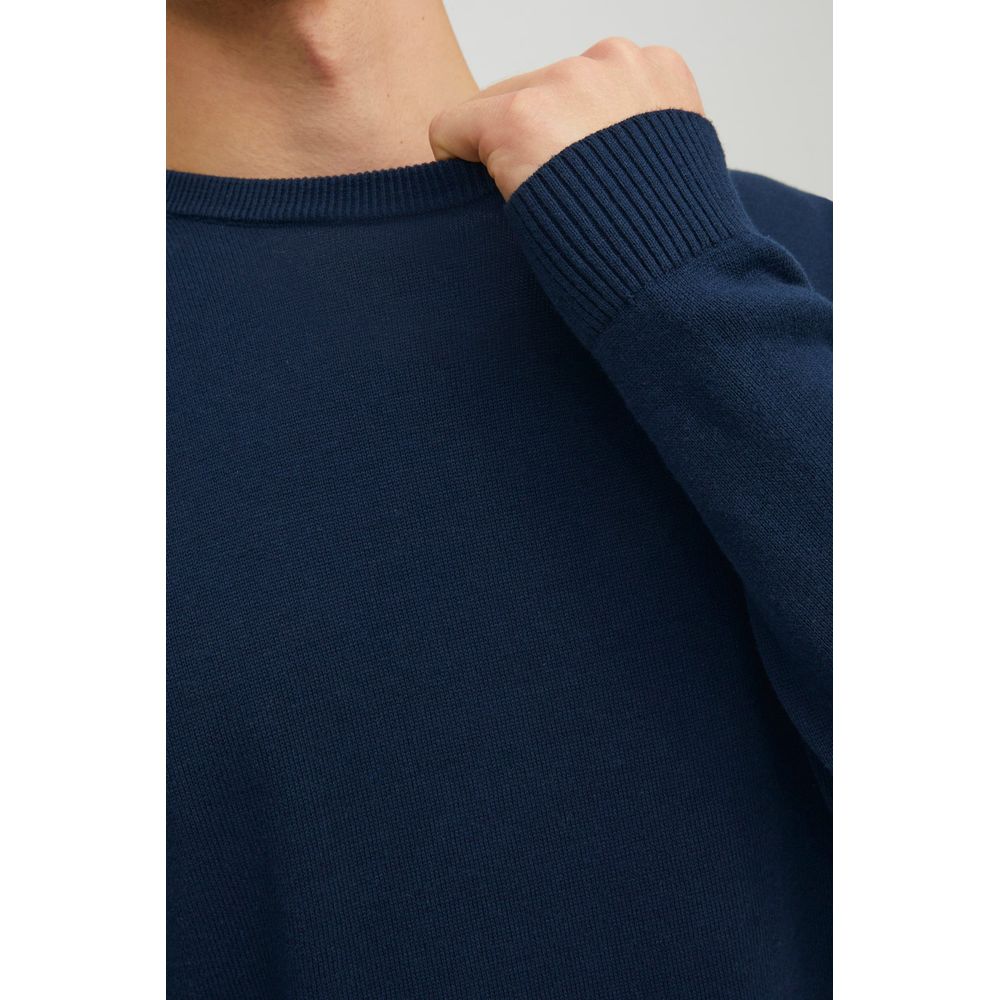 Jack Jones Blue Cotton T-Shirt