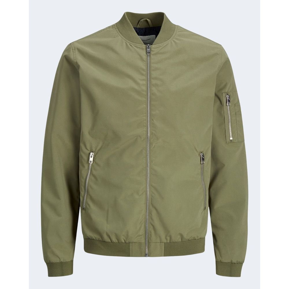 Jack Jones Green Polyester Jacket