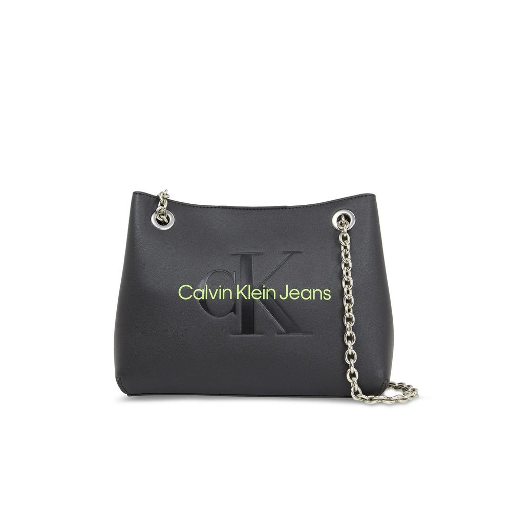 Calvin Klein Jeans Green Polyethylene Handbag