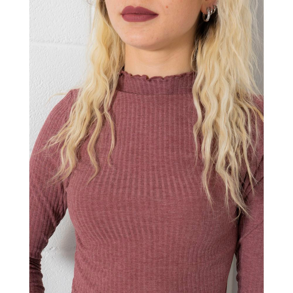 Only Bordeaux Viscose Tops & T-Shirt