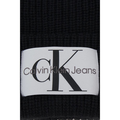 Calvin Klein Jeans Black Acrylic Hats & Cap